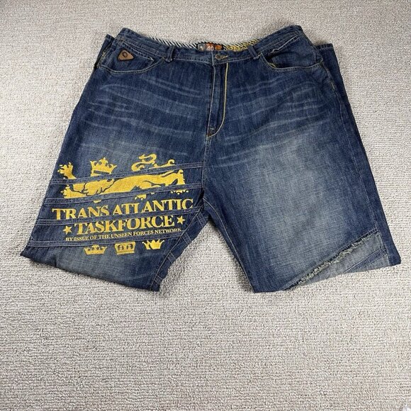 Akademiks Other - Akademiks Baggy Wide Leg Blue Hip-Hop Jeans Men’s Size 40 x 33